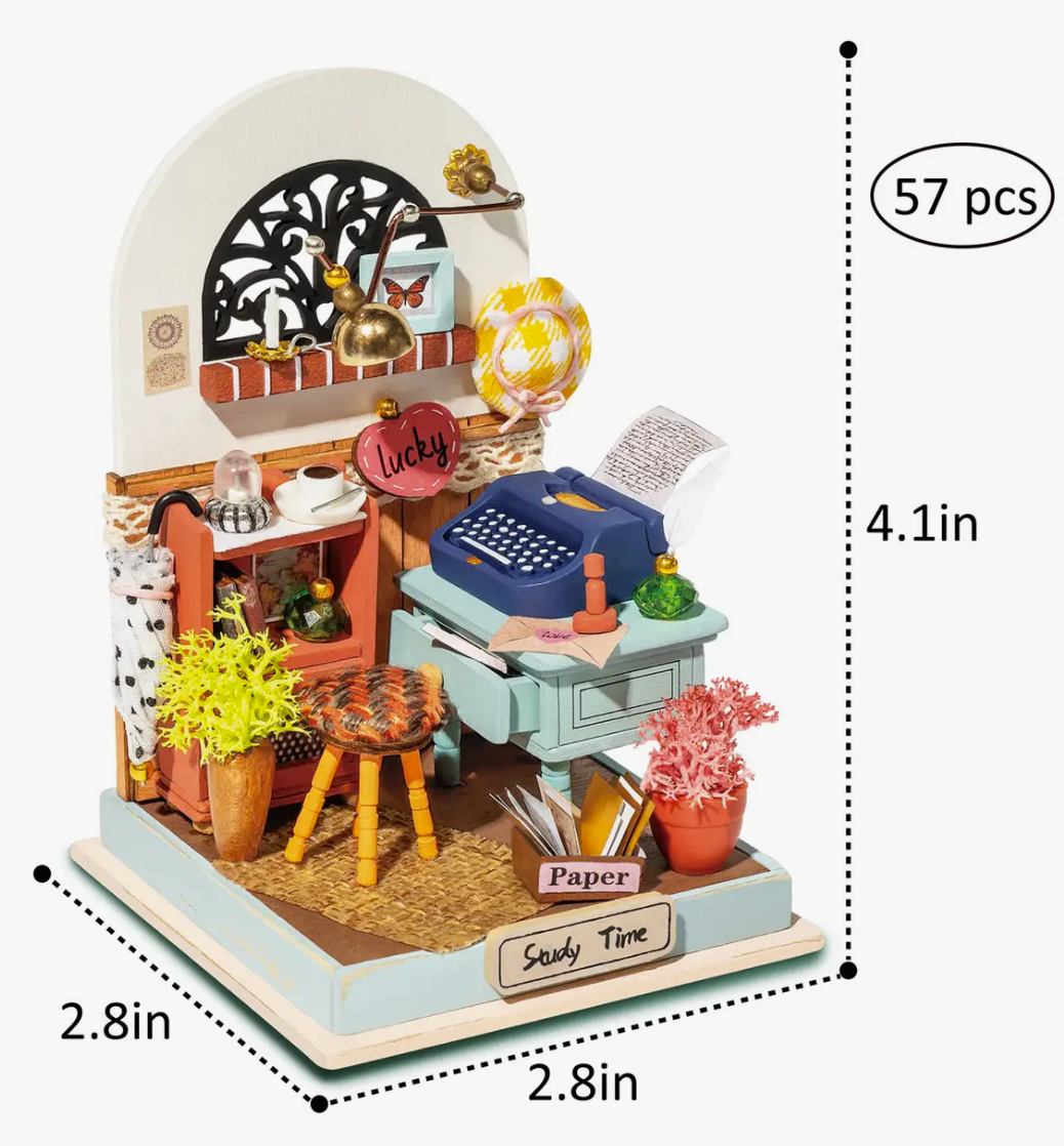 DIY Miniature House, DS017 - Record Mood