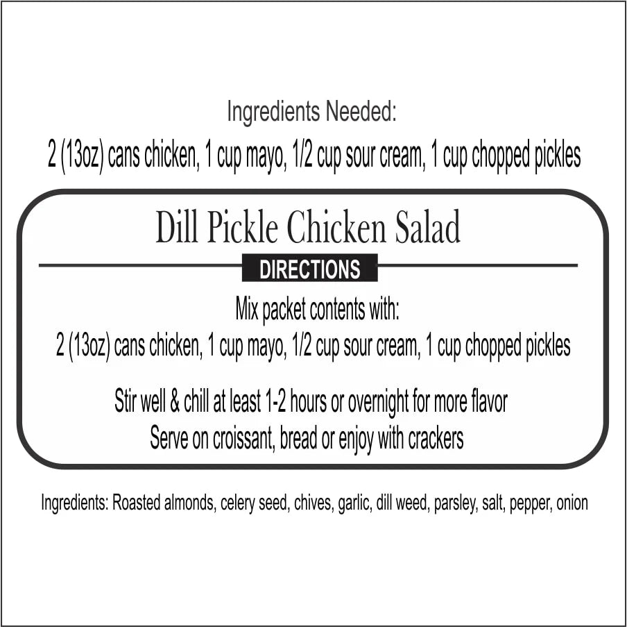 Dill Pickle Chicken Salad