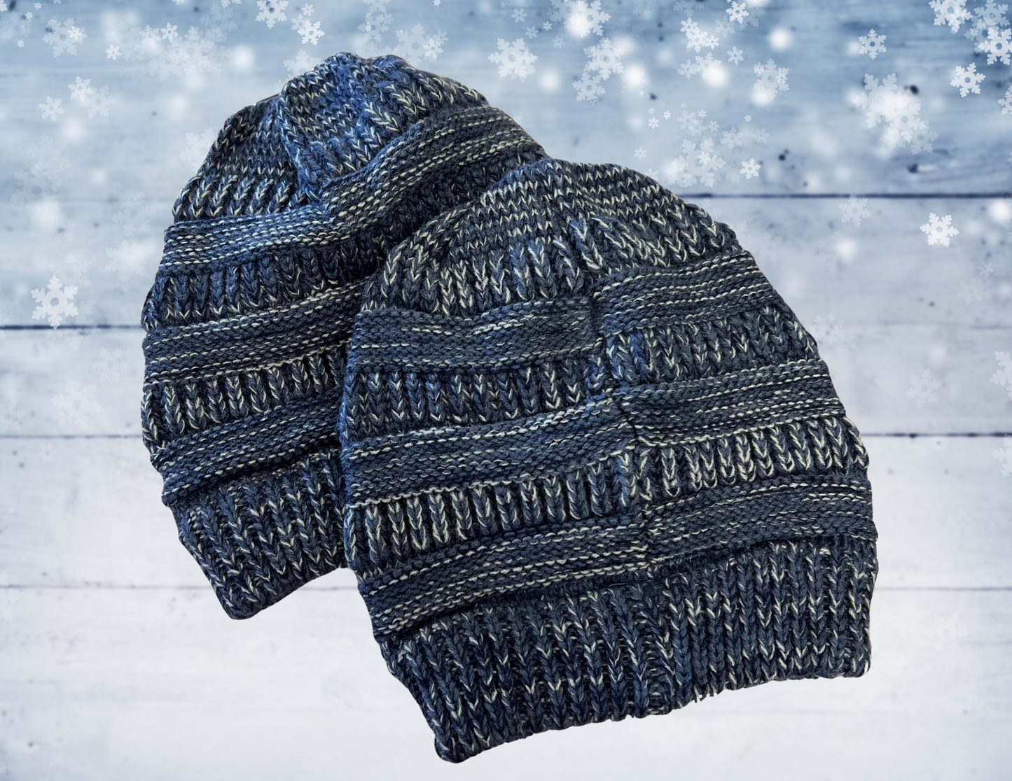 Kaleidoscope Knit Beanies