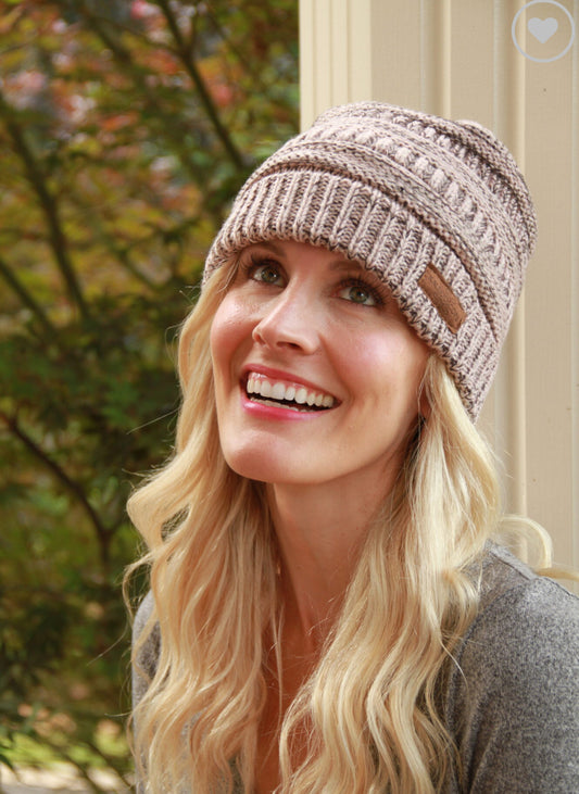 Kaleidoscope Knit Beanies