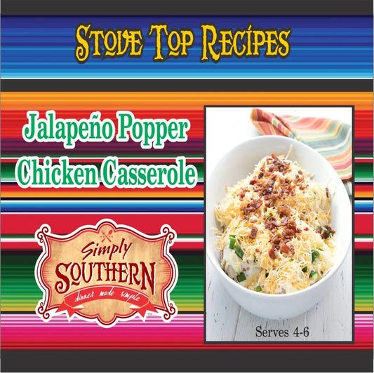 Jalapeño Popper Chicken Casserole