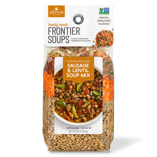 Indiana Harvest Sausage & Lentil Soup